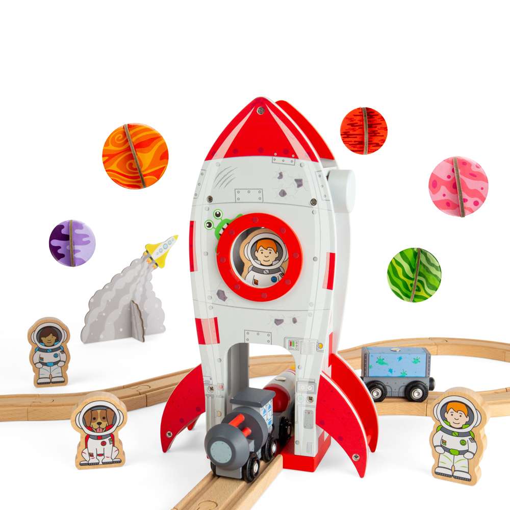 Rocket Ship - Damaged Box