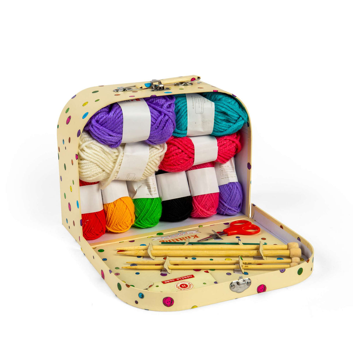 Buttonbag Bumper Knitting & Crochet Kit for Beginners
