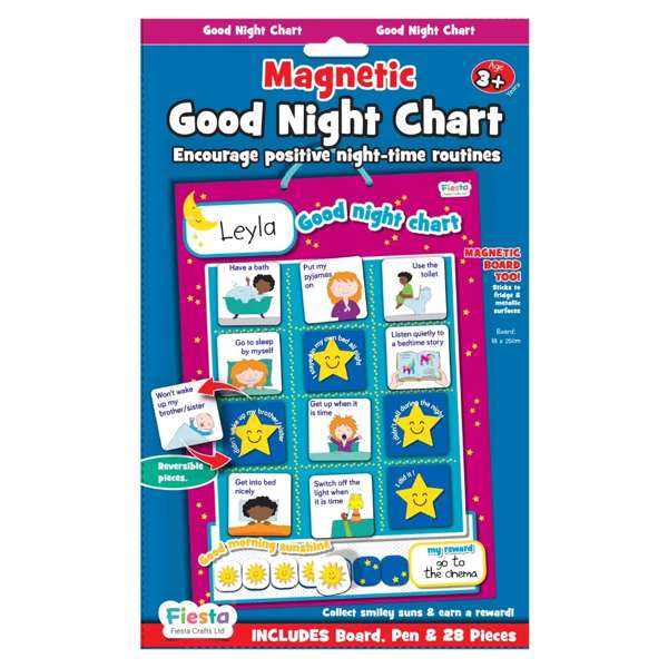 Magnetic Good Night Chart