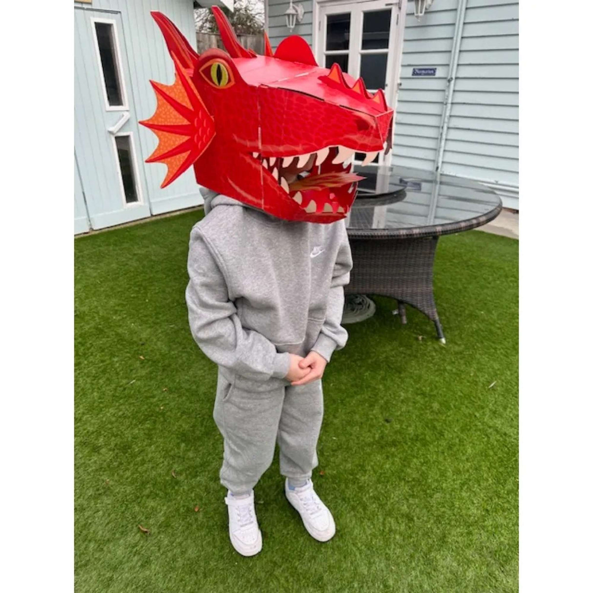 Red Dragon 3D Mask Craft Kit