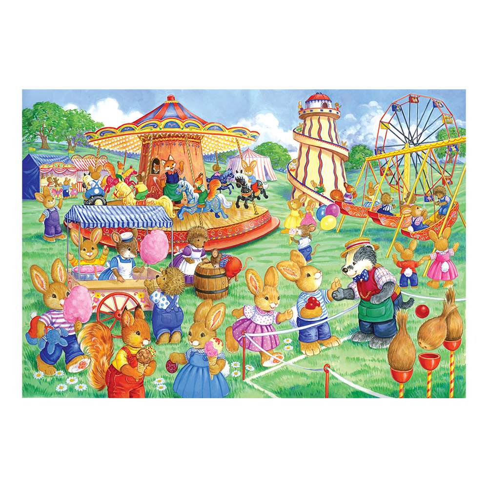 Funfair Games - 80 Piece Jigsaw Puzzle - DAMAGED BOX