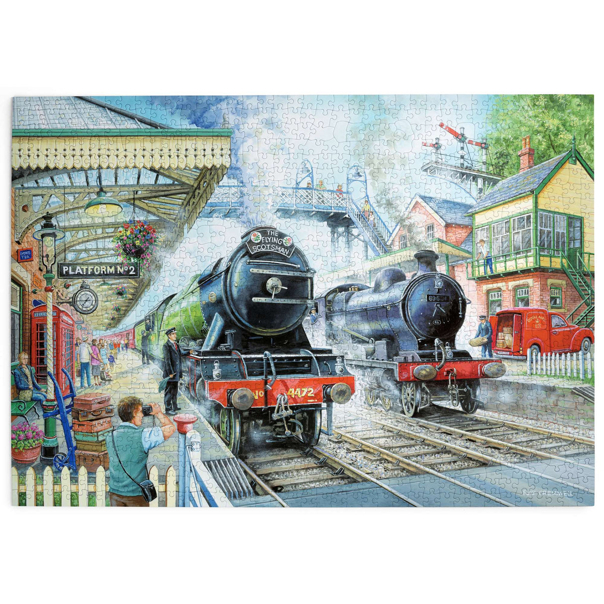 Train Now Standing - 1000 Piece Jigsaw Puzzle