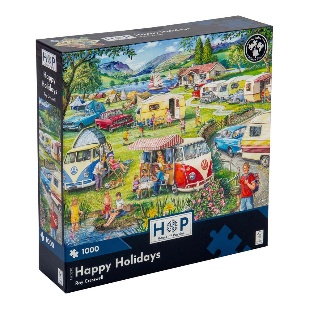 A Holiday Drive 1000 Piece Jigsaw Puzzle By SunsOut - Christmas Winter Scene With Decorated Houses