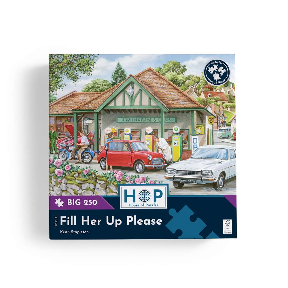 Fill Her Up Please - BIG 250 Piece Jigsaw Puzzle