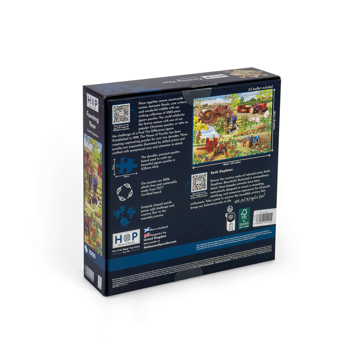 Farming Year - 1000 Piece Jigsaw Puzzle