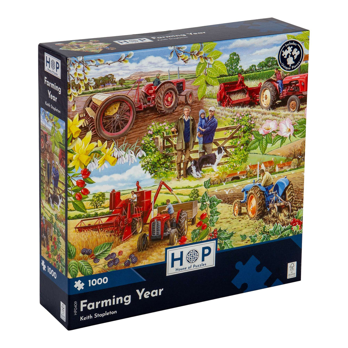 Farming Year - 1000 Piece Jigsaw Puzzle
