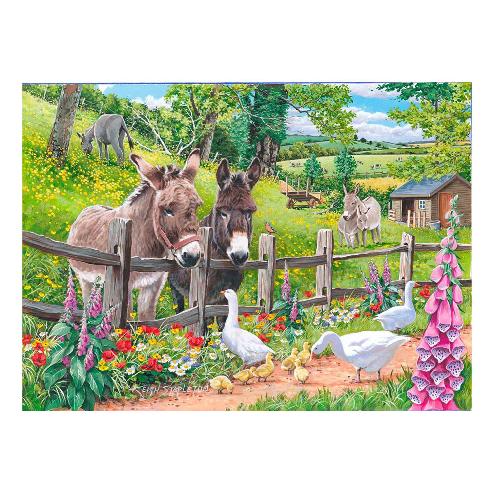 Jack & Jenny - BIG 250 Piece Jigsaw Puzzle - DAMAGED BOX