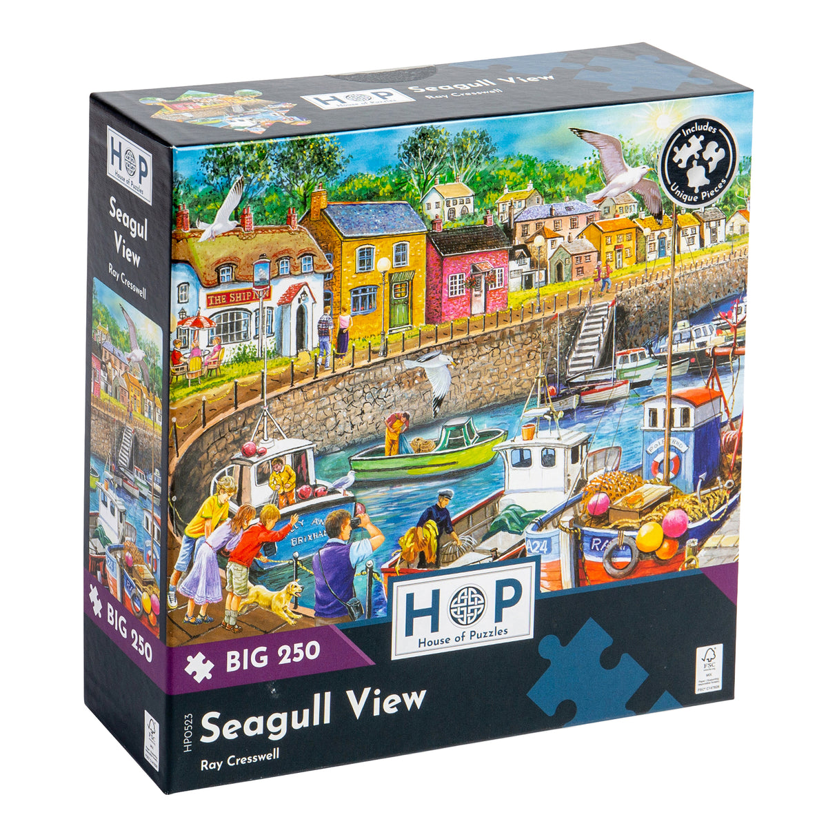 Seagull View BIG 250 Puzzle - Damaged Box