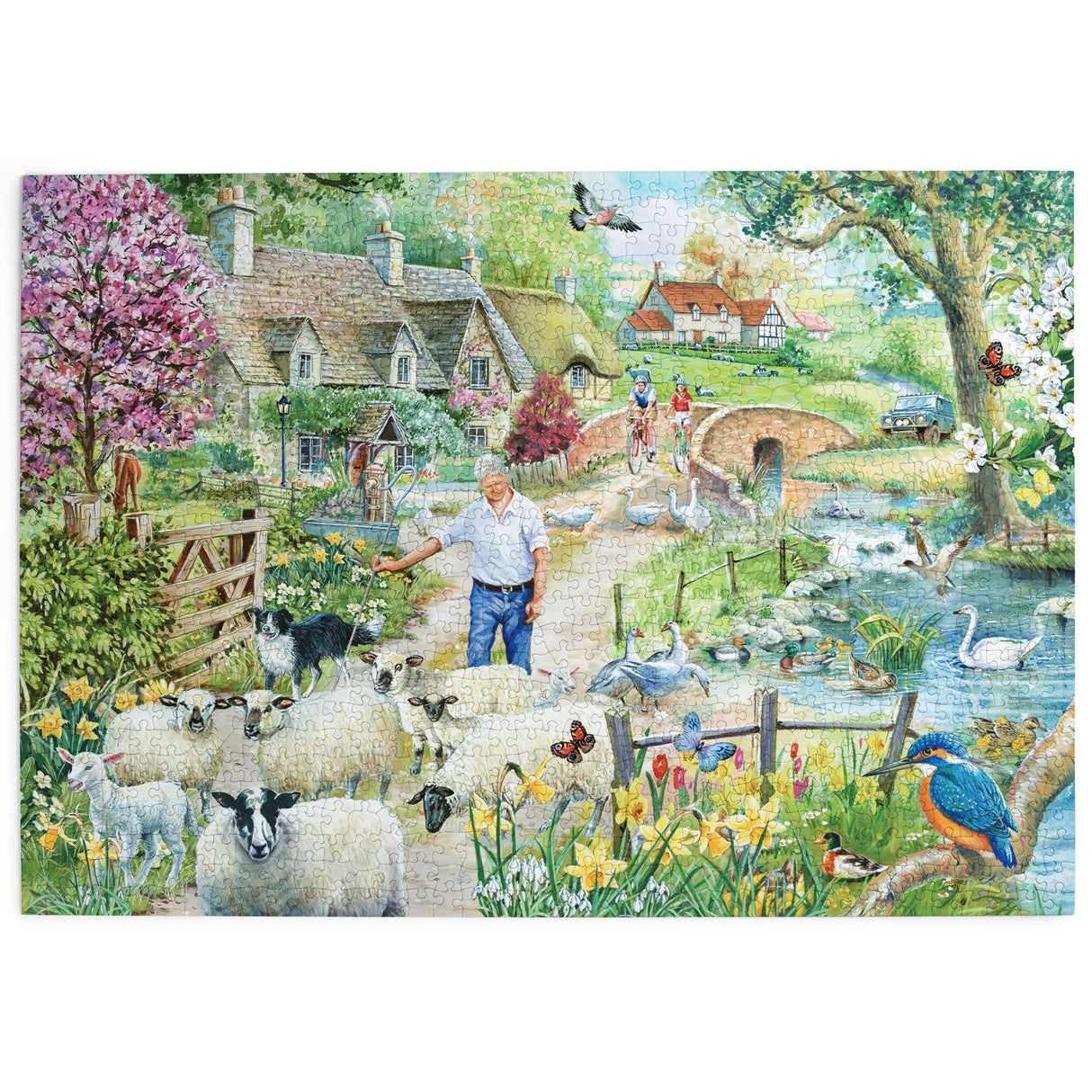 Shepherd's Lane - 1000 Piece Jigsaw Puzzle