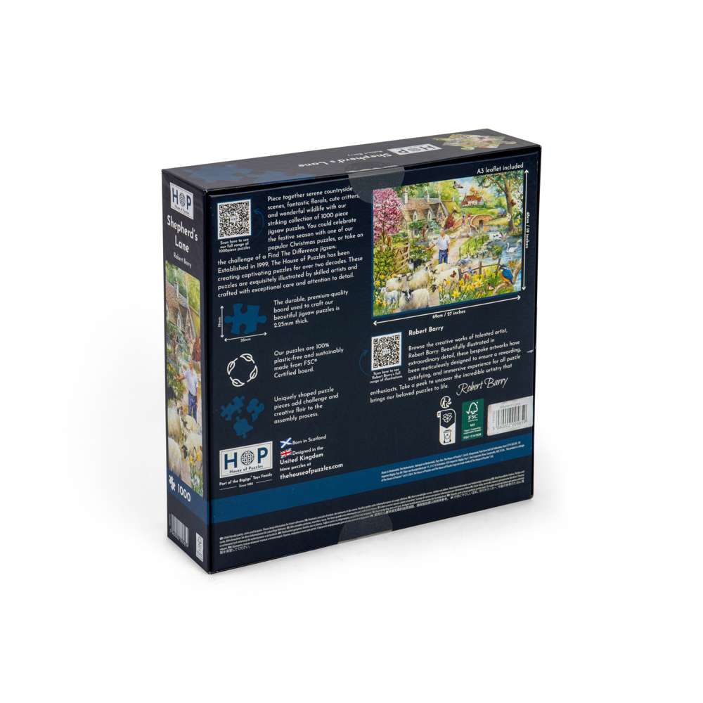 Shepherd's Lane - 1000 Piece Jigsaw Puzzle - DAMAGED BOX