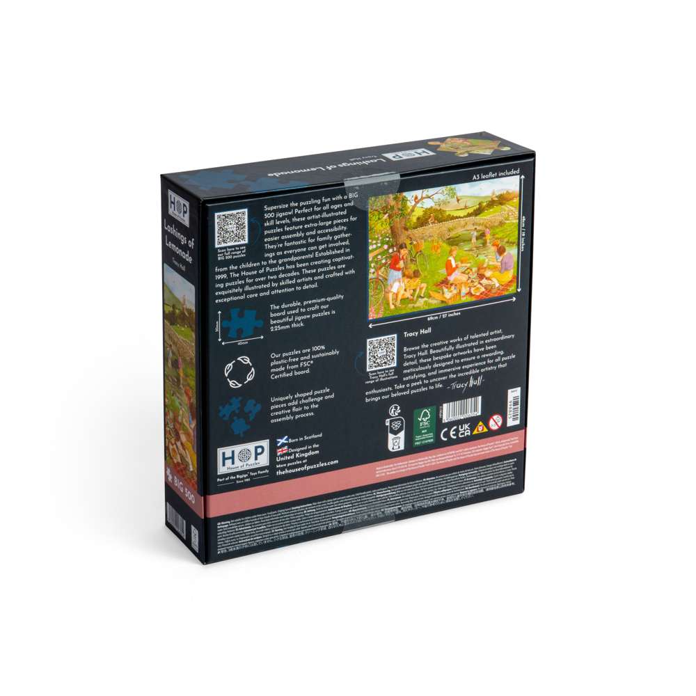Lashings of Lemonade - BIG 500 Piece Jigsaw Puzzle