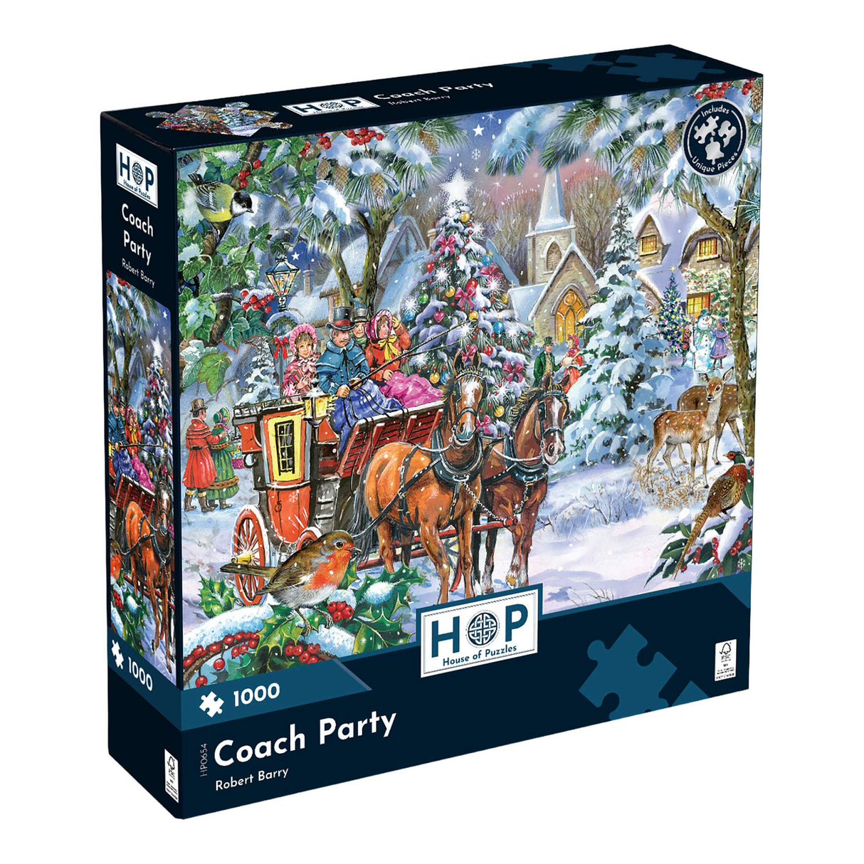 Coach Party - 1000 Piece Jigsaw Puzzle