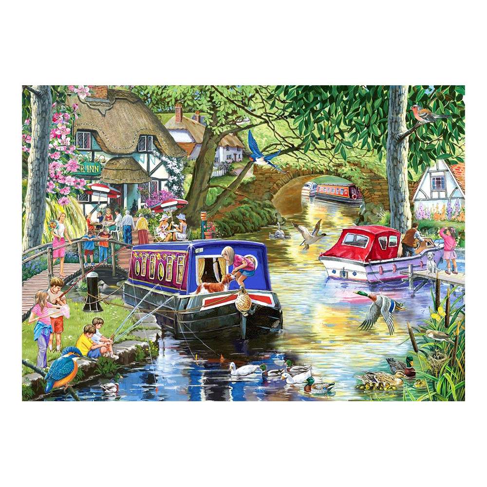 Summer on the River 1000 PC - Damaged Box
