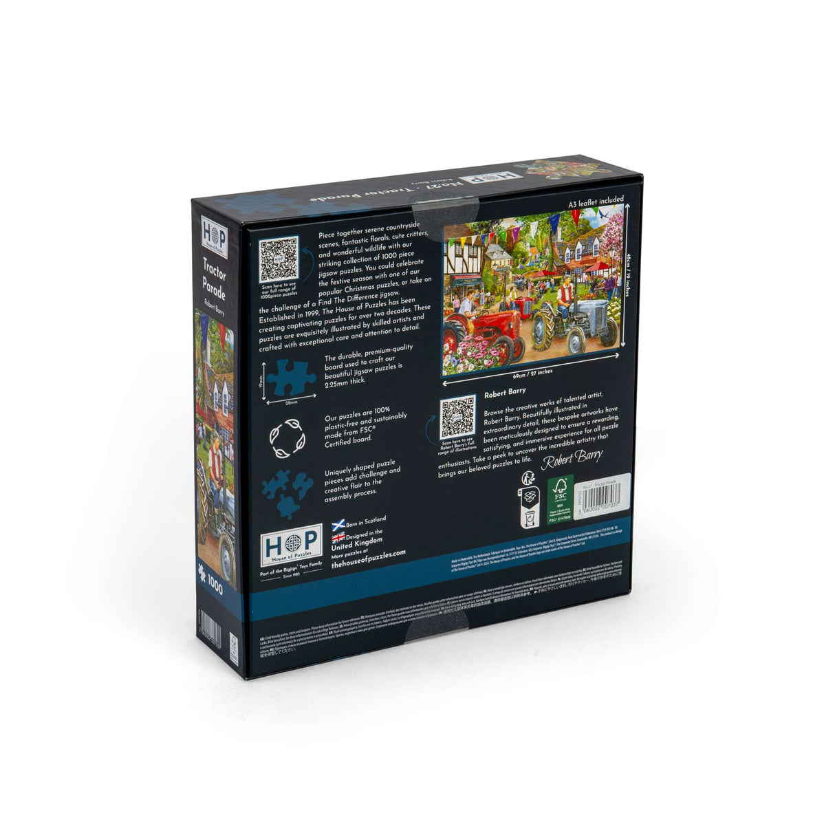 No.27 - Tractor Parade 1000 Piece Puzzle