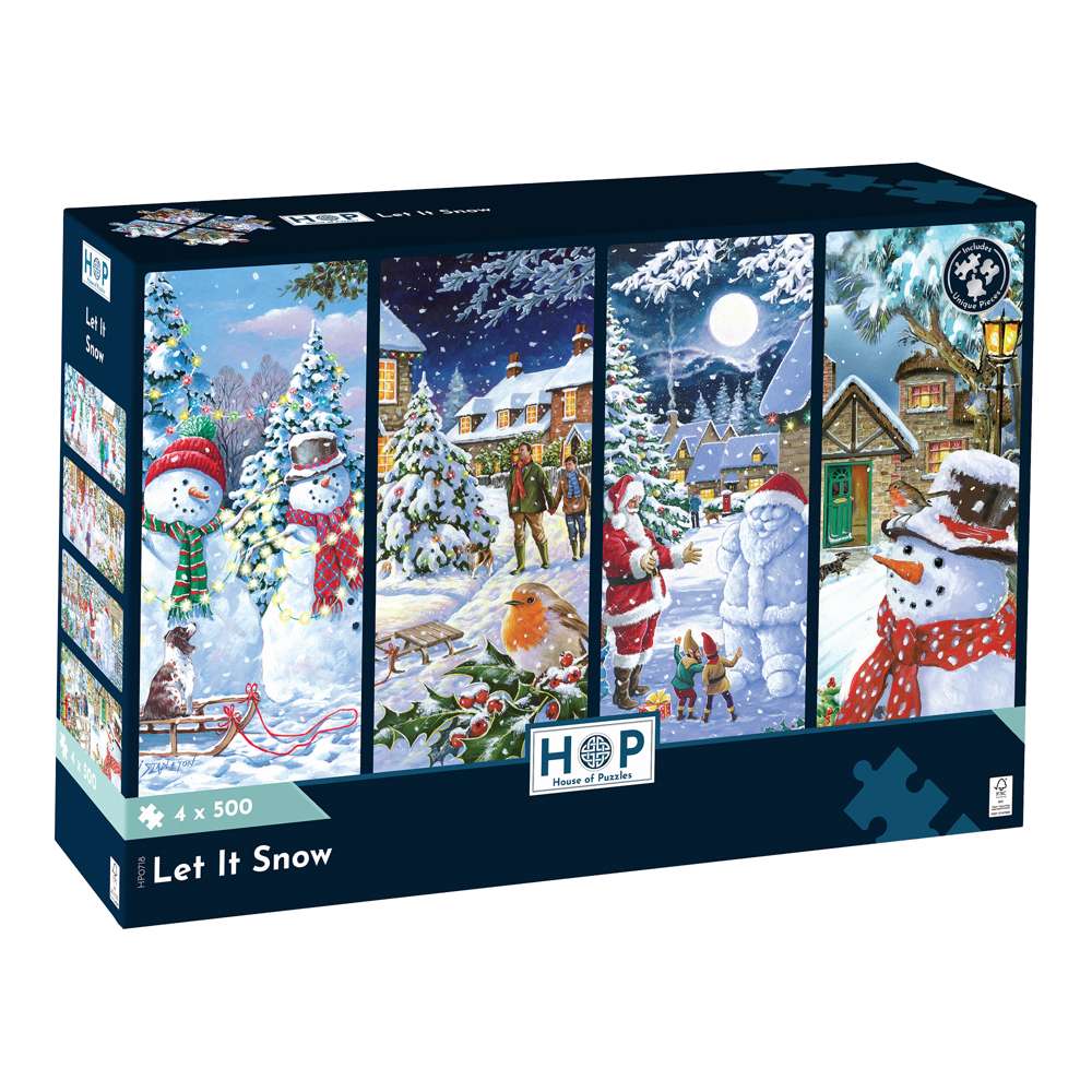 Let It Snow - 4 x 500 Piece