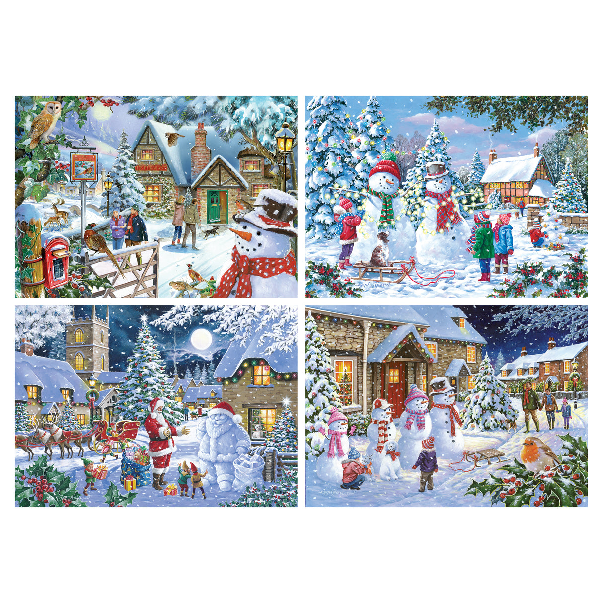 Let It Snow - 4 x 500 Piece