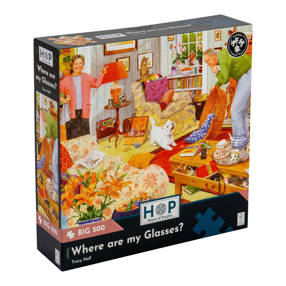 Where are my Glasses? BIG 500 Puzzle - Damaged Box