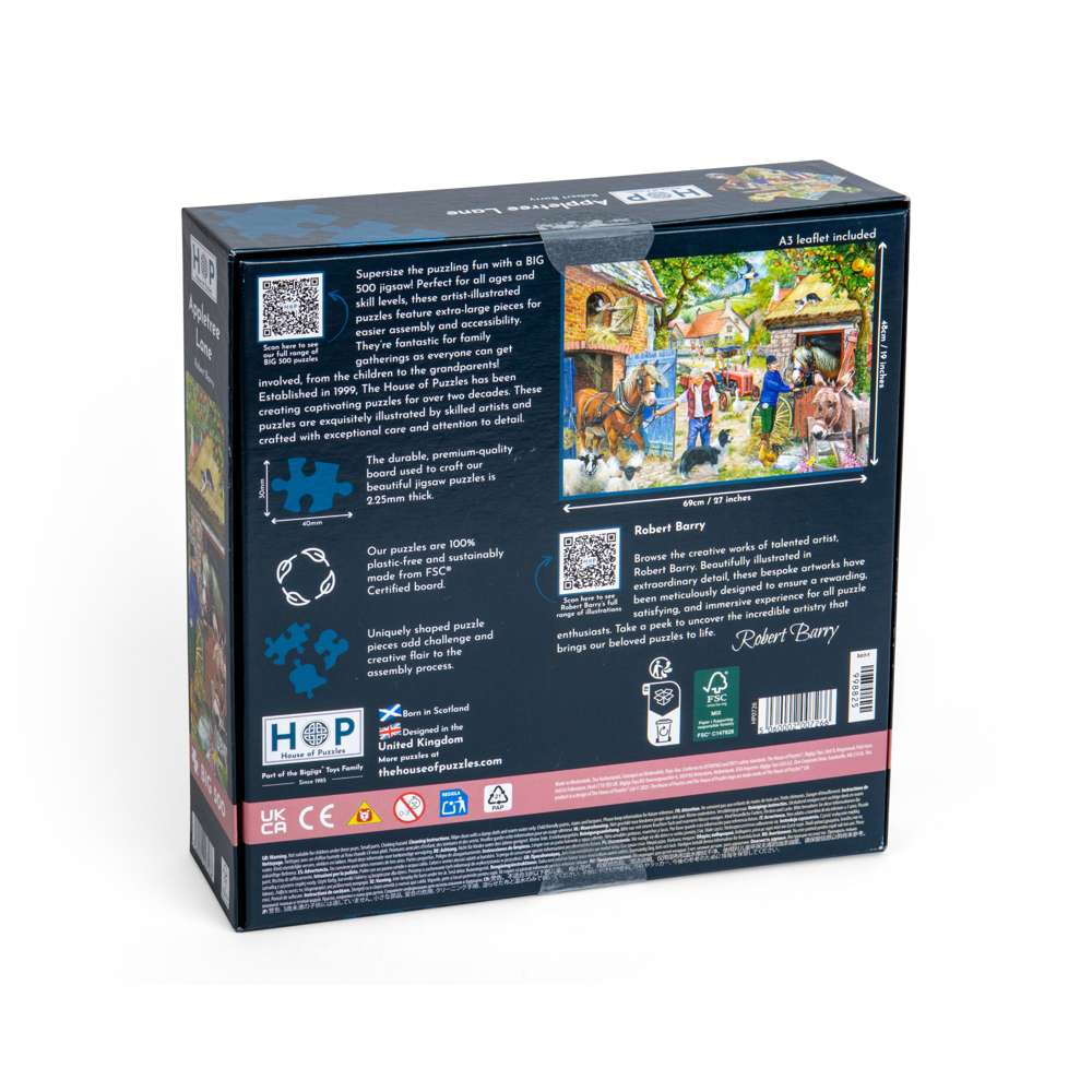 Appletree Lane BIG 500 Puzzle