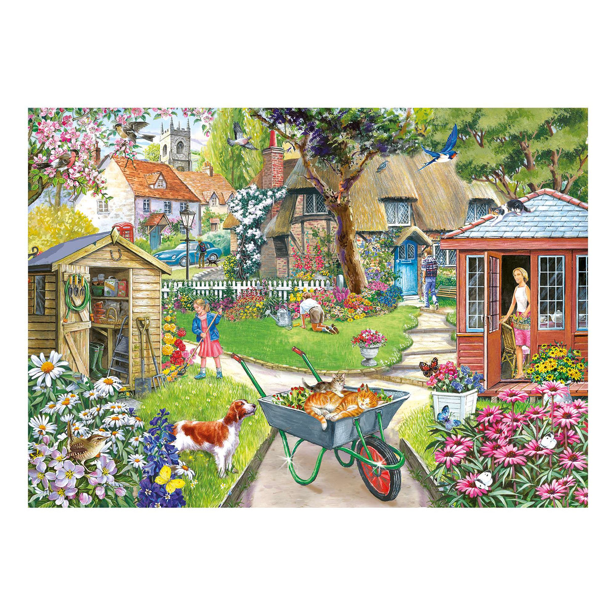 Bloomin' Lovely 1000 Piece Puzzle - DAMAGED BOX