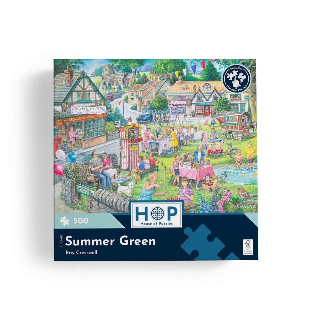 Summer Green 500 Puzzle - Damaged Box
