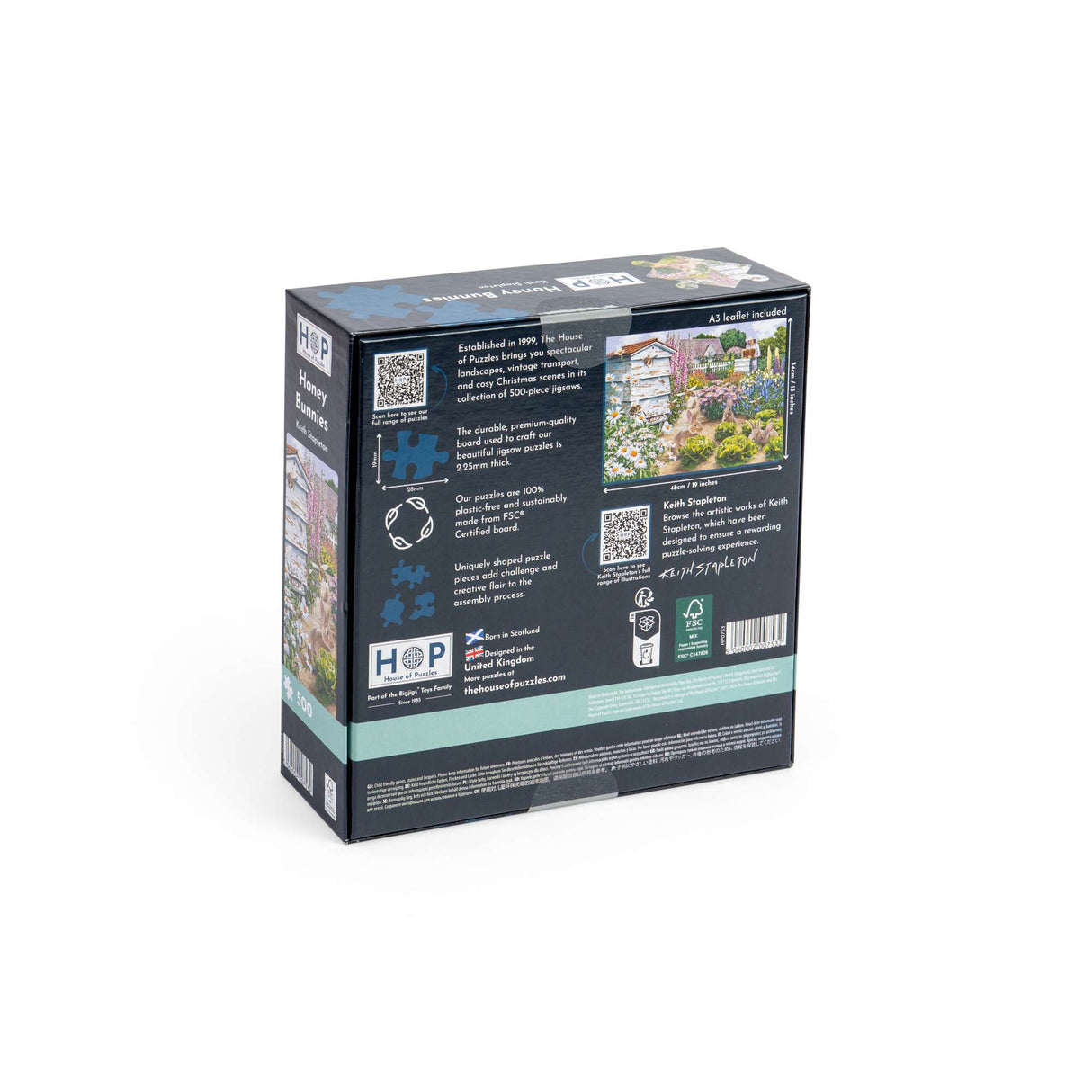 Honey Bunnies 500 Puzzle