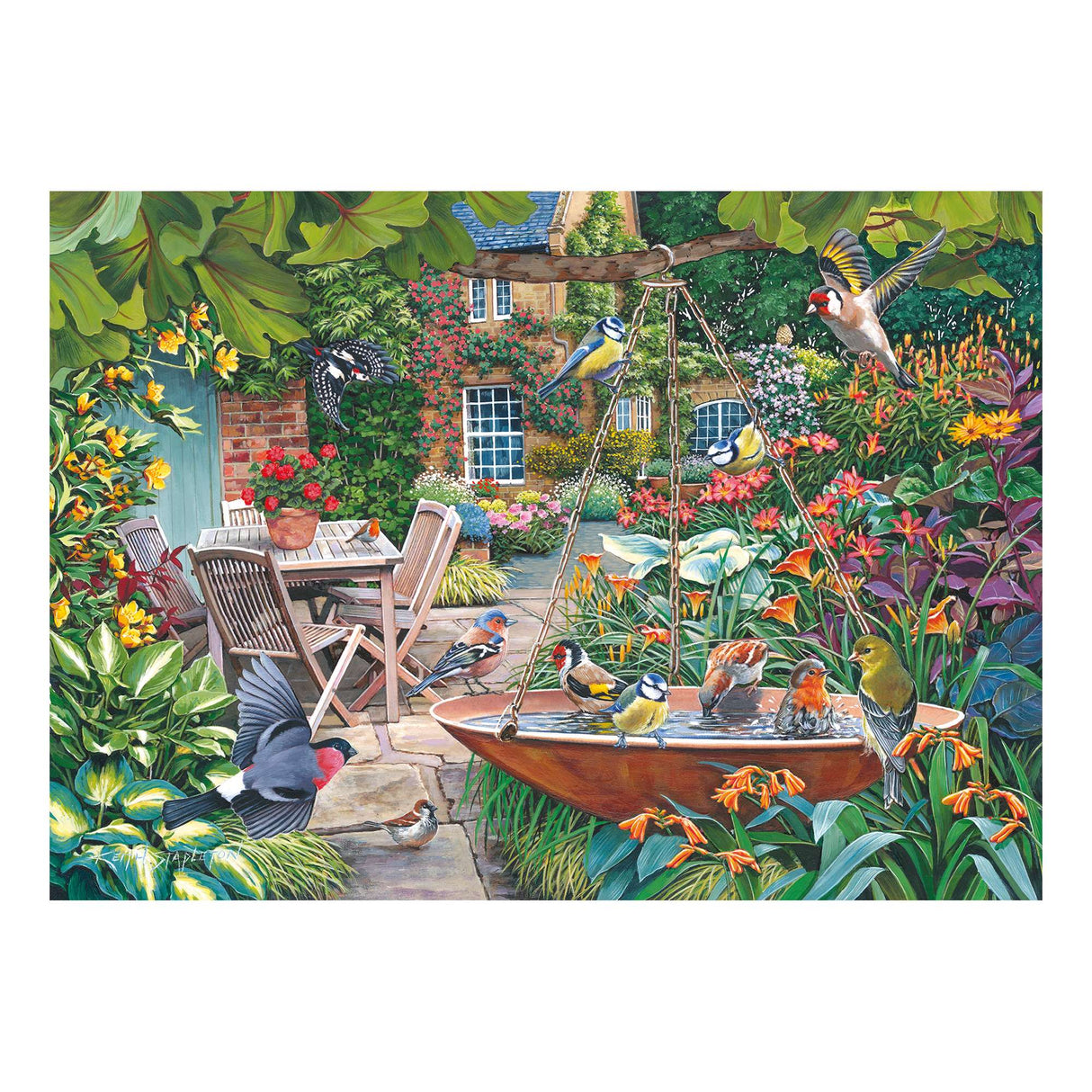 Splashing Around BIG 500 Puzzle - Damaged Box