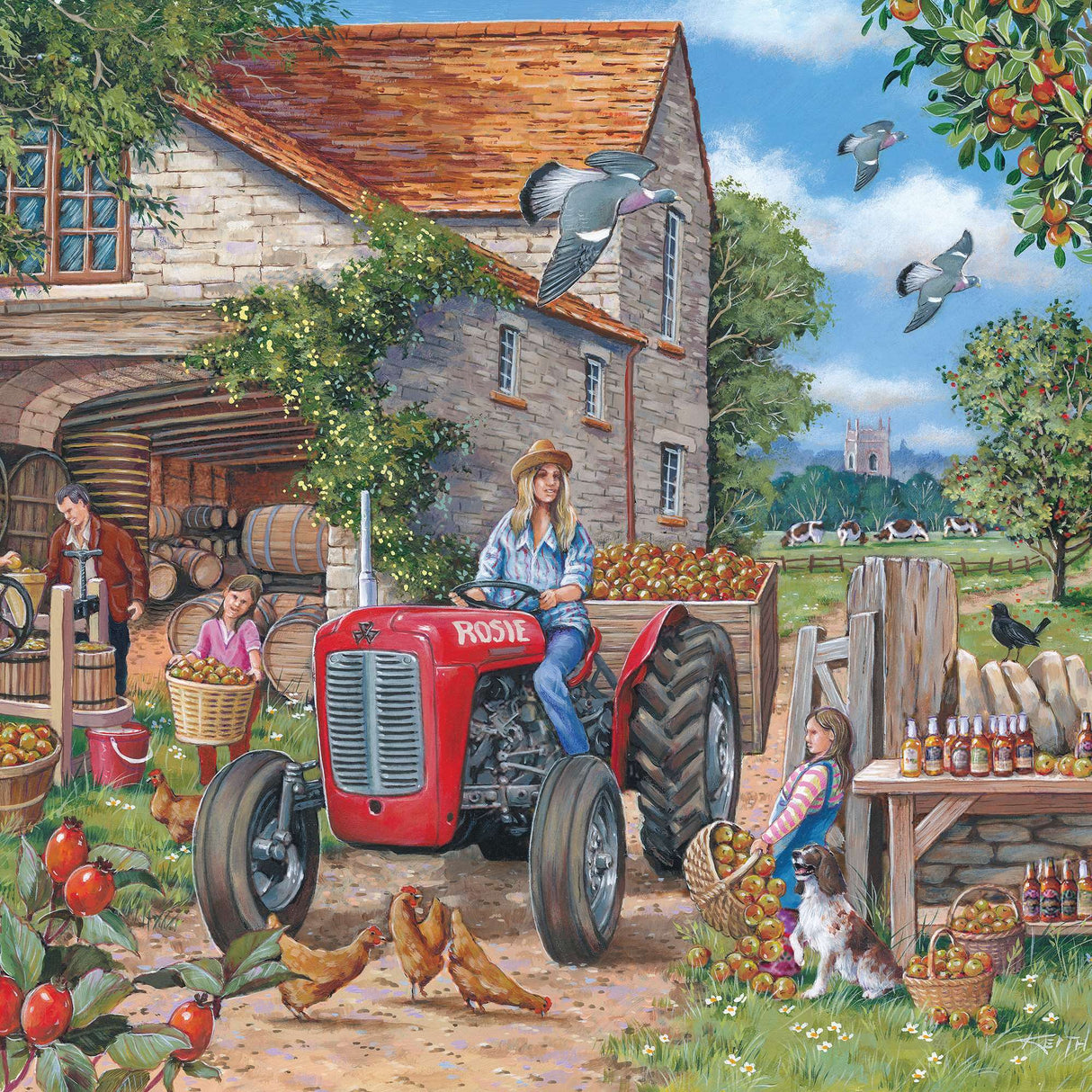 Cider & Rosie Puzzle Tube - 150 Piece