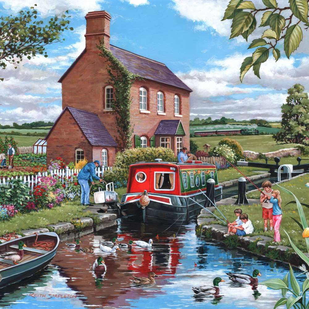 Keeper's Cottage Puzzle Tube - 150 Piece