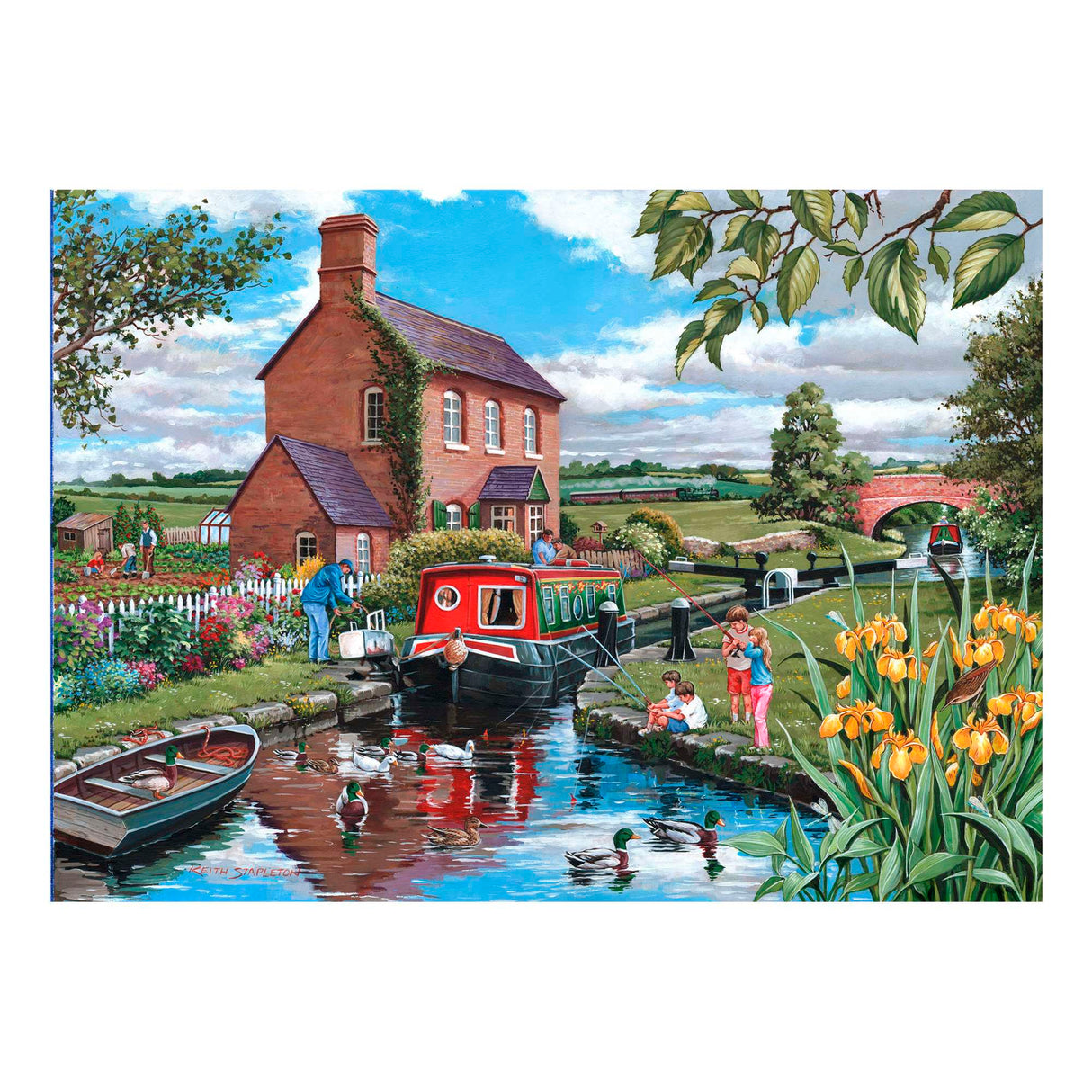 Keeper's Cottage Puzzle Tube - 150 Piece