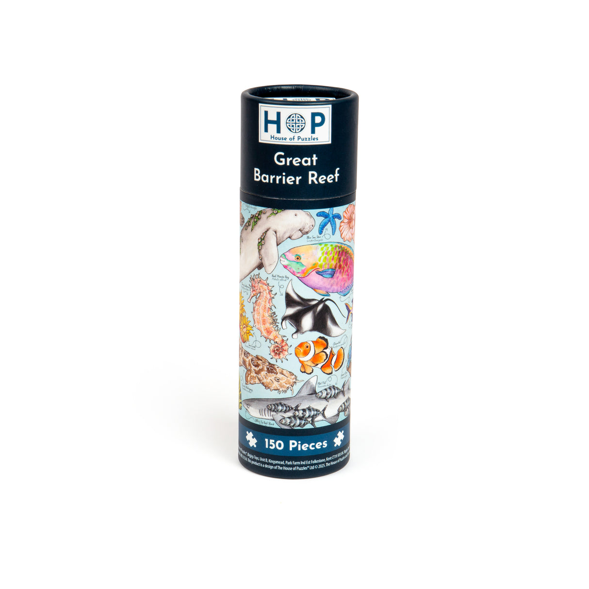 Great Barrier Reef Puzzle Tube - 150 Piece