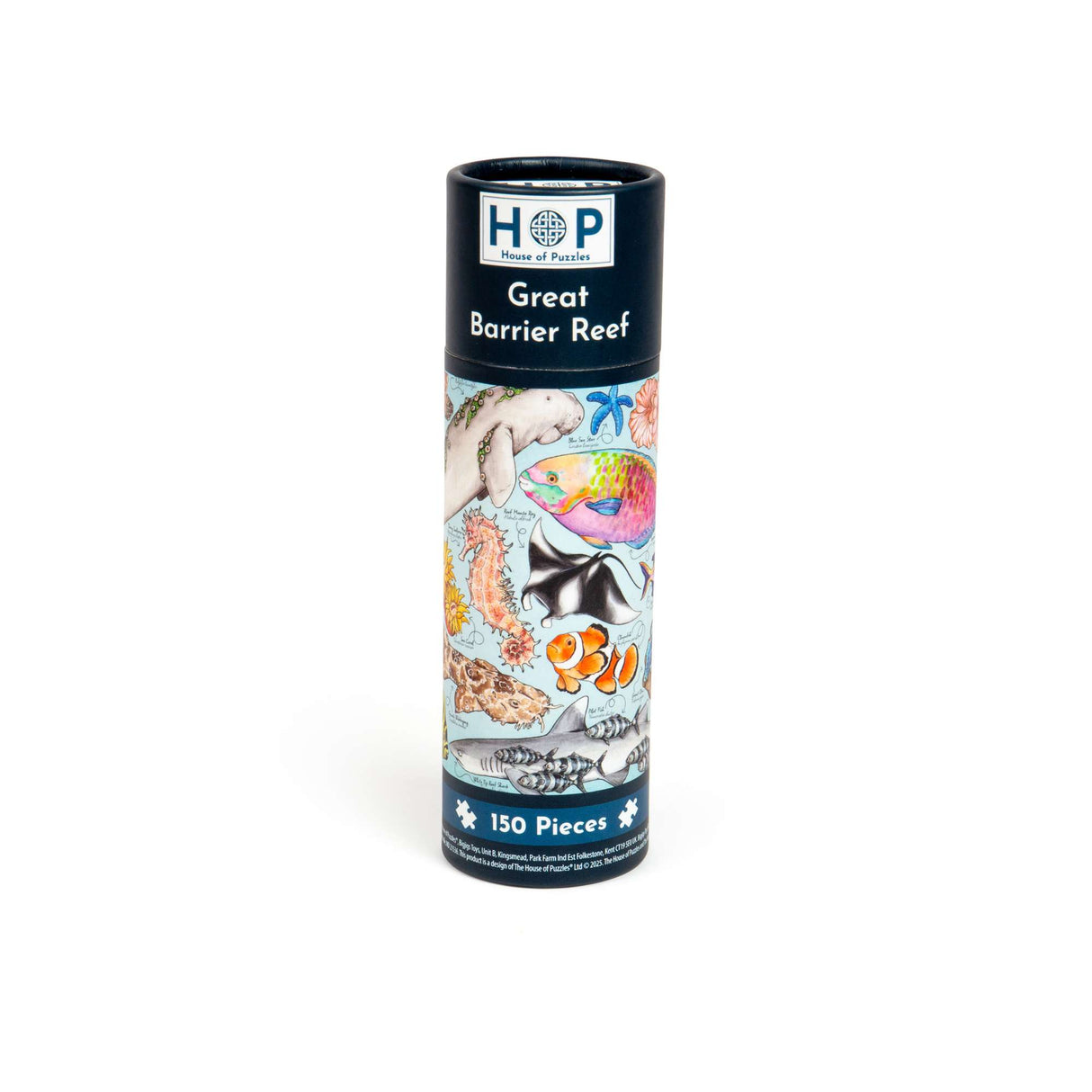 Great Barrier Reef Puzzle Tube - 150 Piece