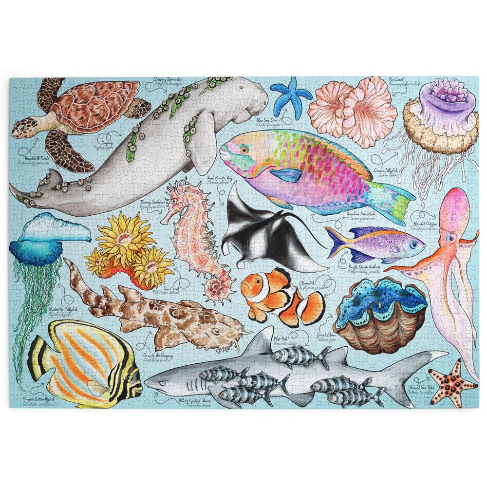 Great Barrier Reef 1000 Piece Jigsaw Puzzle