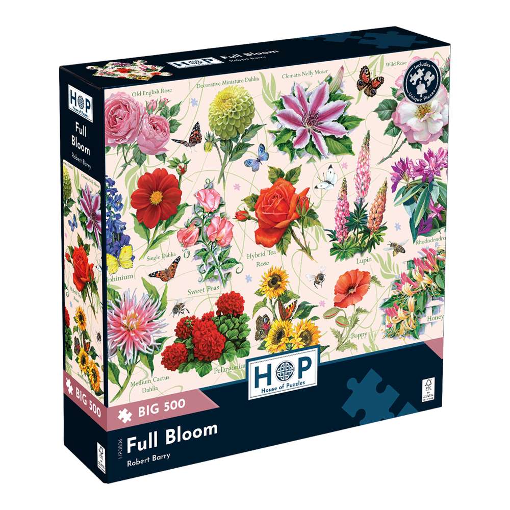 Full Bloom BIG 500 Jigsaw Puzzle