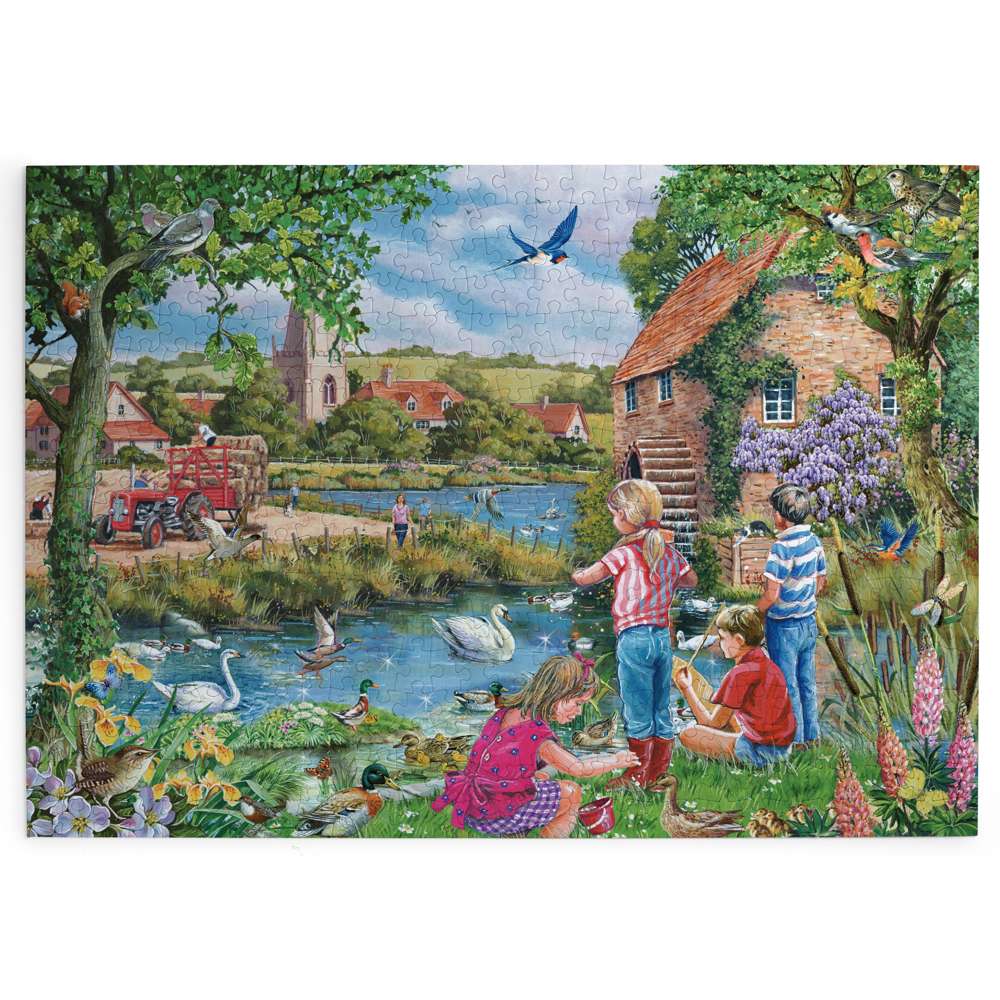 Dabbling Ducks 500 Piece Jigsaw Puzzle