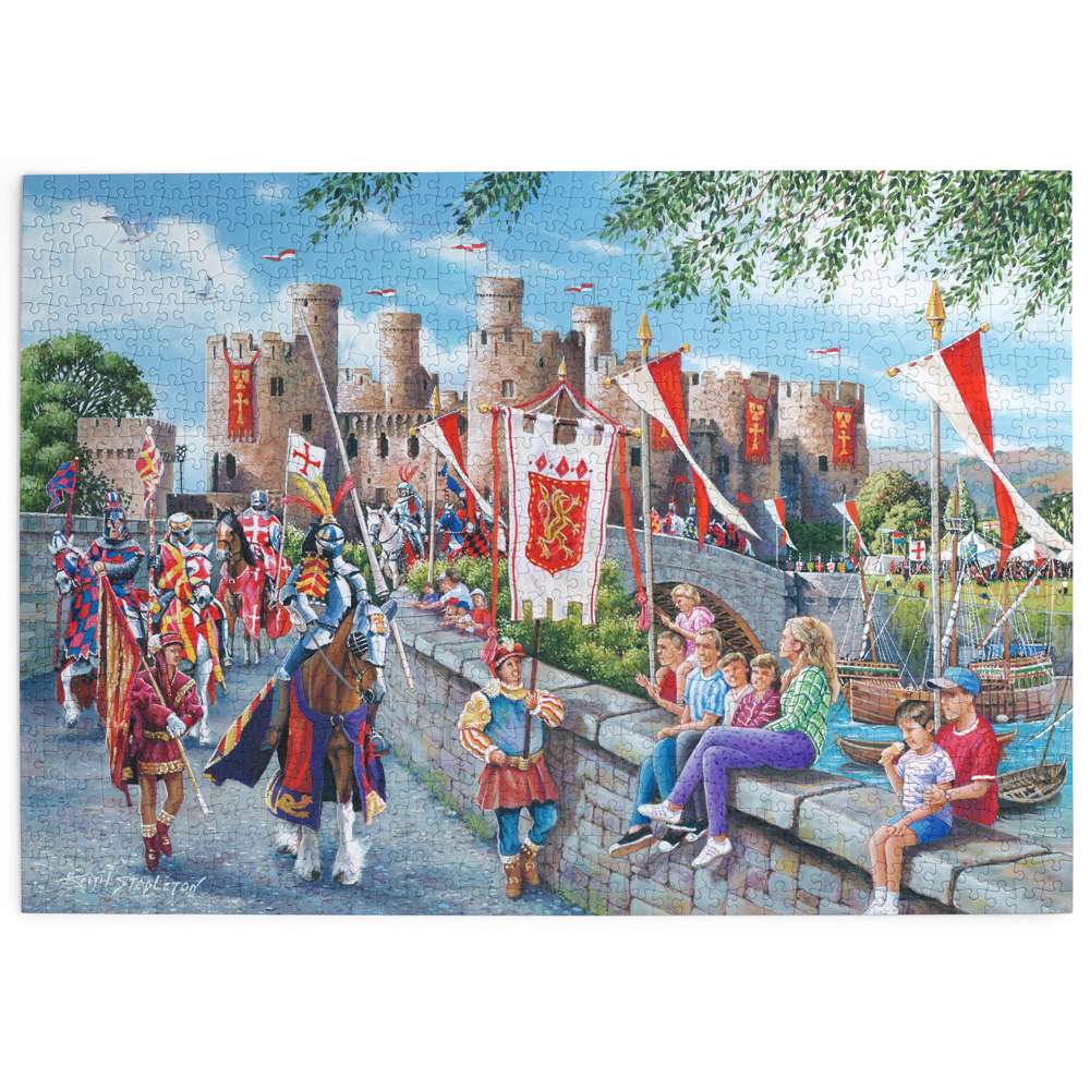 Castell Conwy 1000 Piece Jigsaw Puzzle