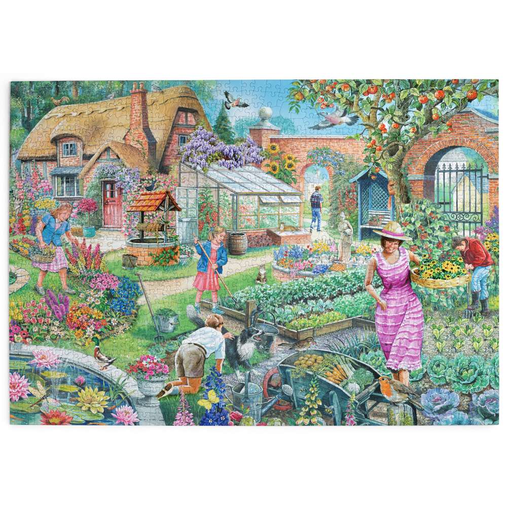 No.29 Pretty Potager 1000 Piece Jigsaw Puzzle