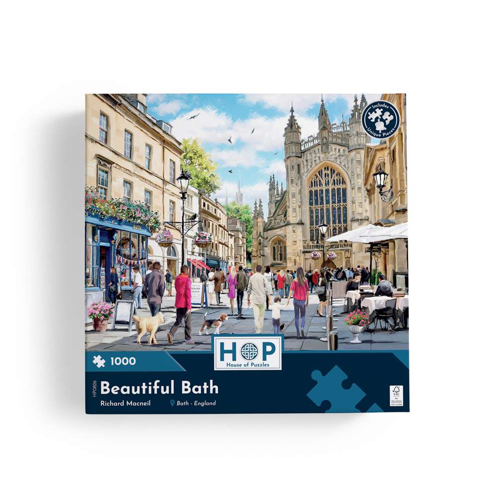 Beautiful Bath 1000 Piece Jigsaw Puzzle