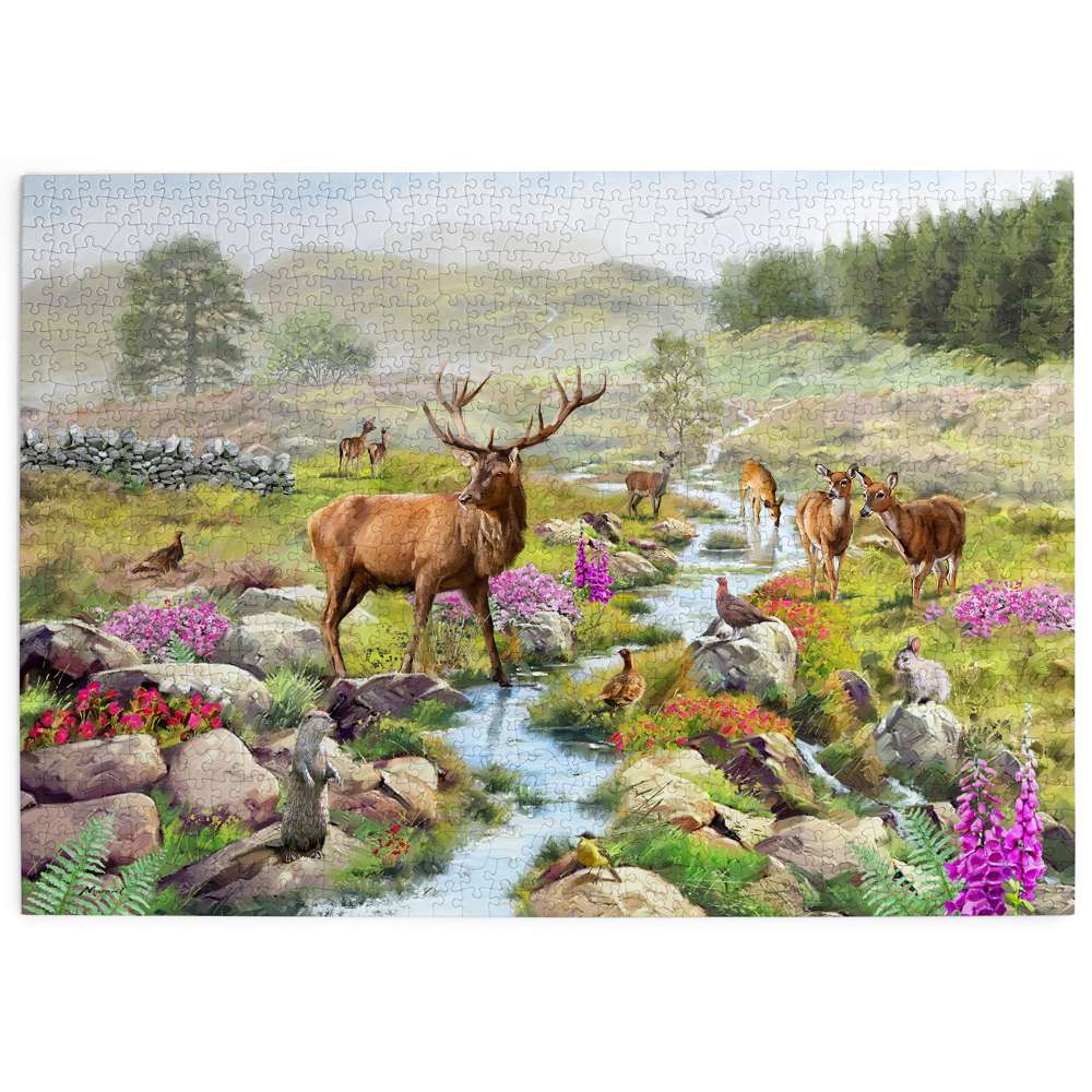 Highland Majesty 1000 Piece Jigsaw Puzzle