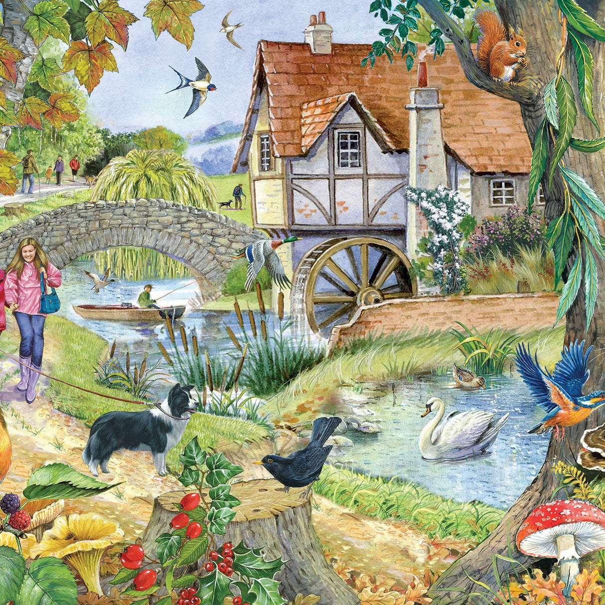 The Old Mill House 500 Piece Puzzle