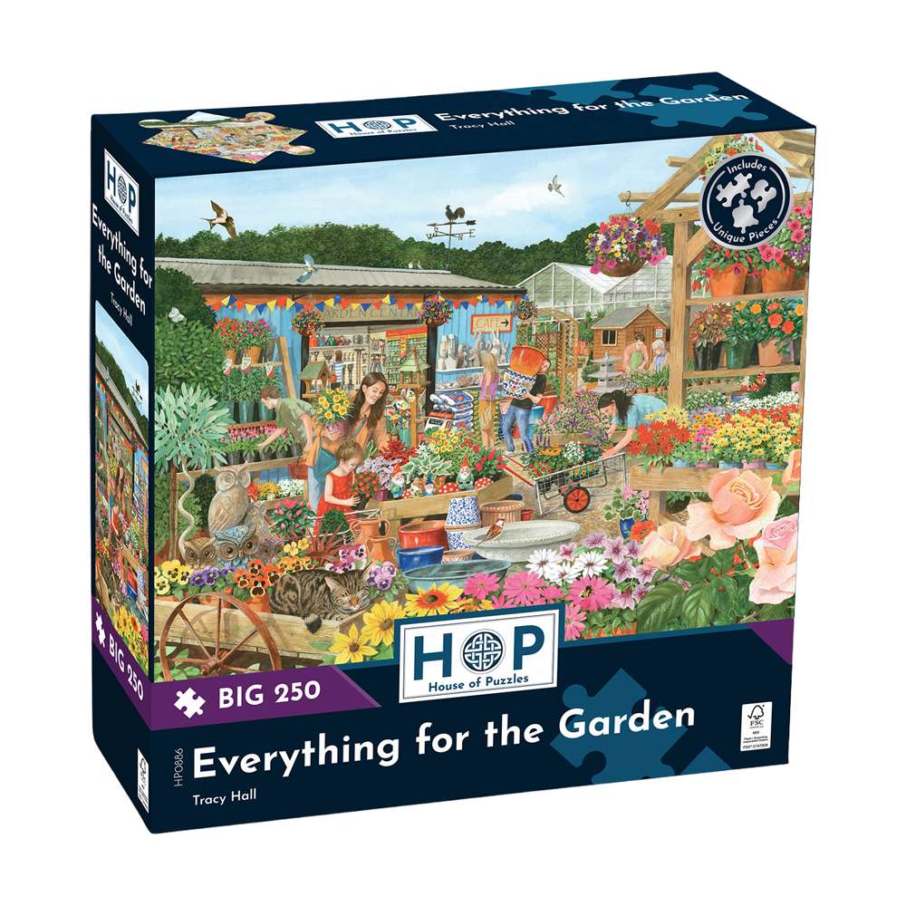 Everything For The Garden Big 250 Piece Jigsaw Puzzle