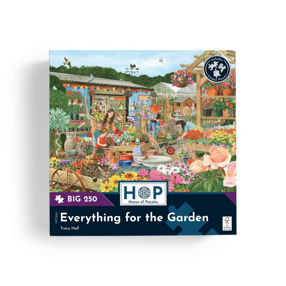 Everything For The Garden Big 250 Piece Jigsaw Puzzle