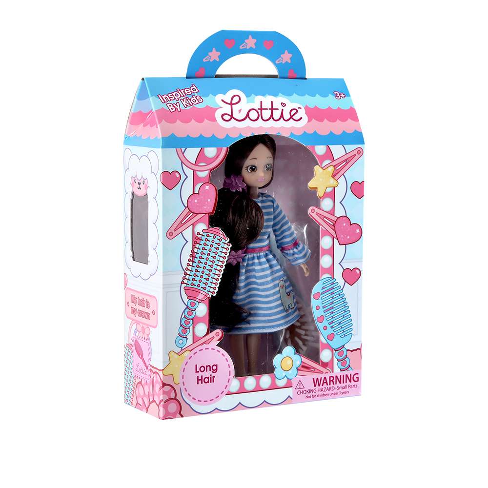 Lottie Long Hair Doll - Dolls Figures & Accessories, Kids Toys, Children's Gifts