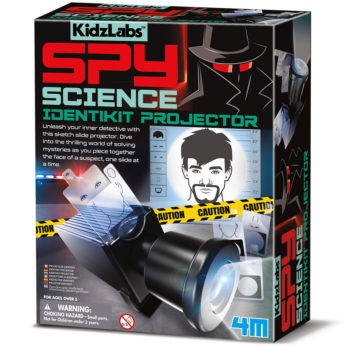KidzLabs - Spy Science - Identikit Projector
