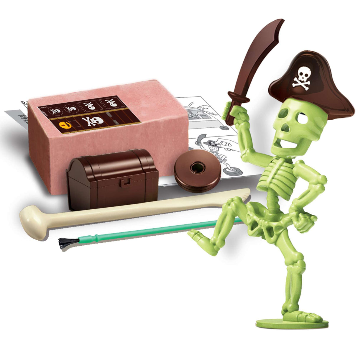 Kidzlabs - Dig a Glow Pirate