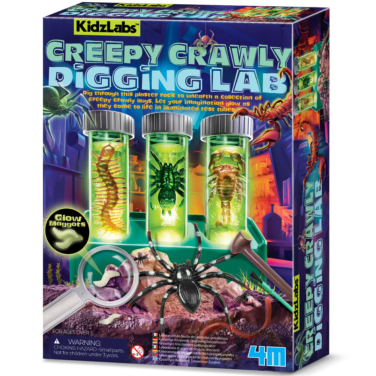 Kidzlabs - Creepy Crawly Digging Lab