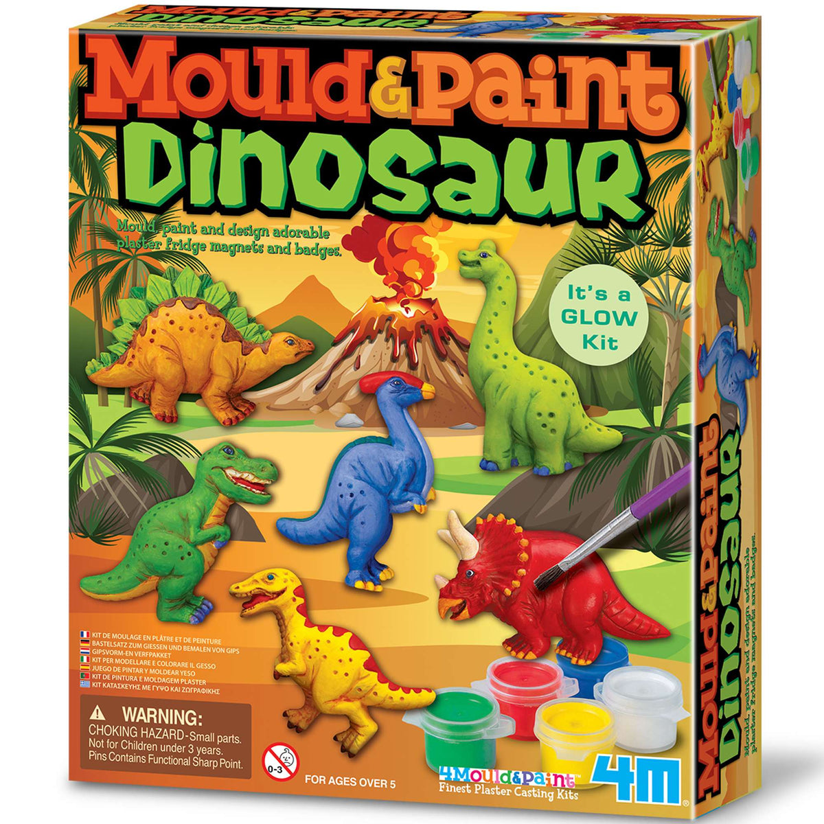 Mould & Paint - Dinosaur – Bigjigs Toys