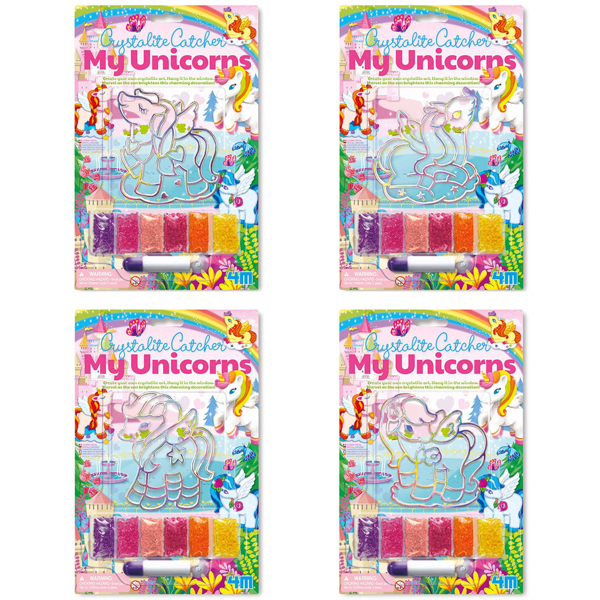Crystalite Catcher - My Unicorns (4 Assorted)
