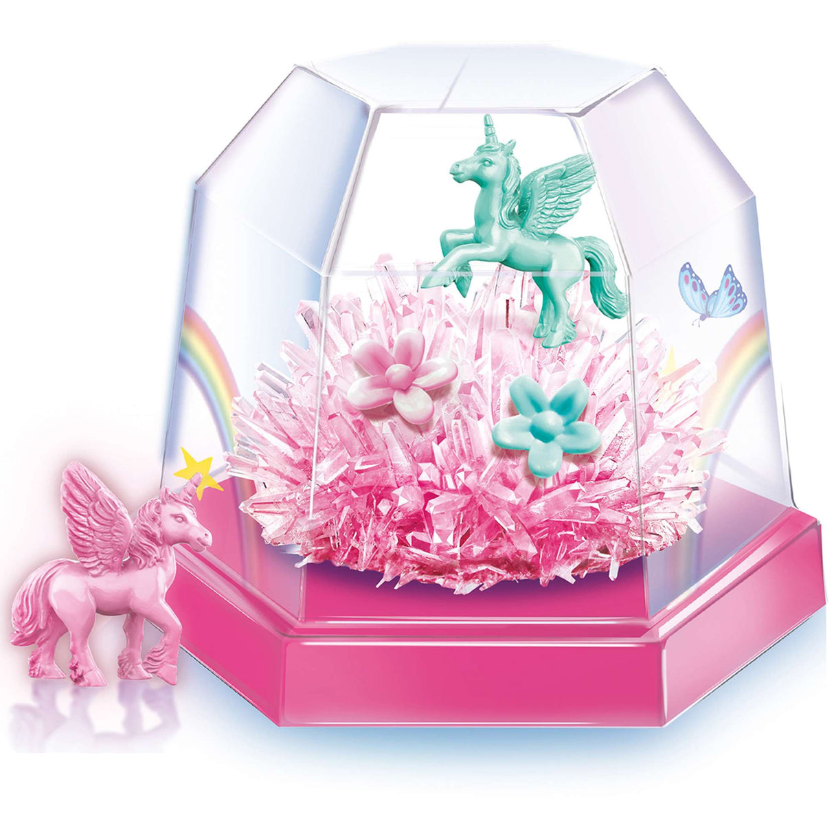 Crystal Imaginations - Unicorn Crystal Terrarium