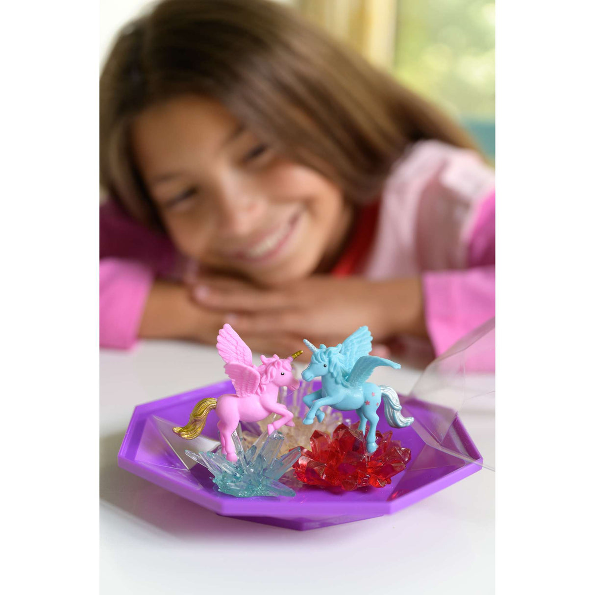 Crystal Growing - Magical Unicorn Crystal Terrarium