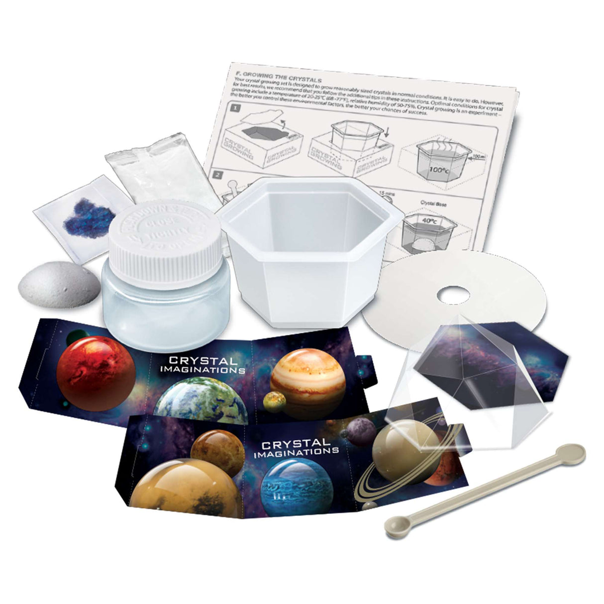 Crystal Growing - Crystal Imaginations (Blue)